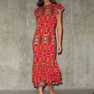 Red Cecilia Frida Dress